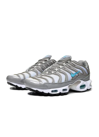КРОССОВКИ ЖЕНСКИЕ NIKE AIR MAX TN GREY WATERPROOF НАЙК АИР МАКС ТН ПЛЮС СЕРЫЕ No Brand серые демисезоны (391998605)