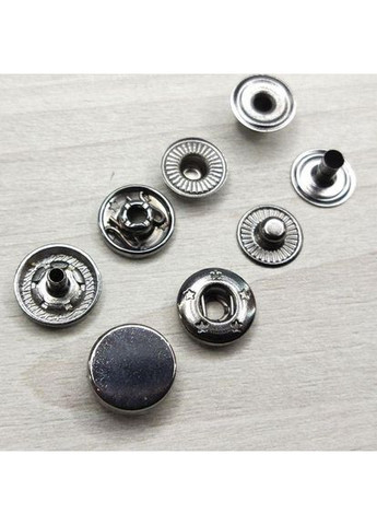 Кнопка Таблетка 12 мм Нержавейка - темный никель 720 шт (116455) Plus-plus (352746225)