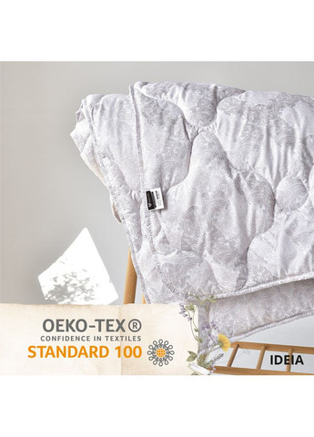 Одеяло летнее 175х210 Afrodita искусственный пух, легкое, облегченное, мягкое принт IDEIA (367726679)