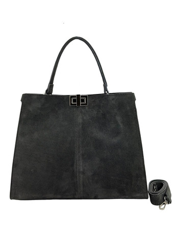 Классическая женская сумка шопер из натуральной замши. RoyalBag F-IT-76133 (331532807)