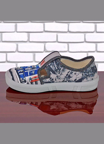 Ортопедичні тапочки на липучці капчики для хлопчика змінне взуття в садок змінка Валді Waldi (345647856)