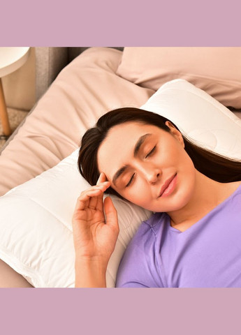 Подушка Air Dream Exclusive 70х70 см два чохли з блискавкою антиалергенна біла IDEIA (342128552)