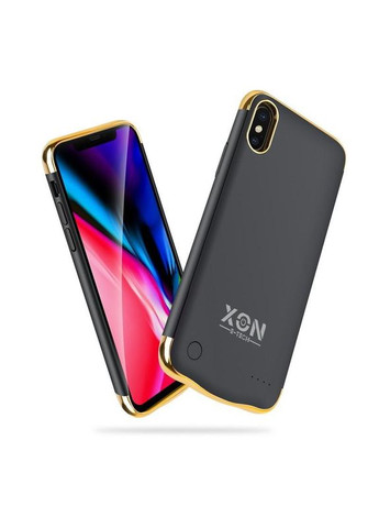 Чохол-акумулятор XON PowerCase для iPhone X/XS 5500 mAh Black/Gold XON E-Tech (293242235)