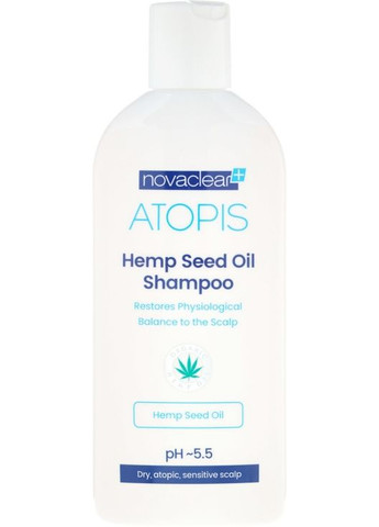 Шампунь с органическим маслом конопли Atopis Hemp Seed Oil Shampoo 250ml (788473-195529) Novaclear (369110243)