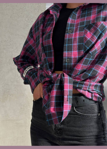 Жіноча сорочка в клітинку ТРЕНД No Brand (307059564)