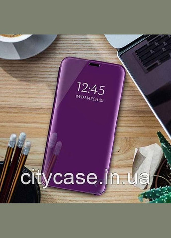 Чохол книжка для смартфона samsung galaxy s10 plus дзеркальна Flip Cover (синій) No Brand (296914456)