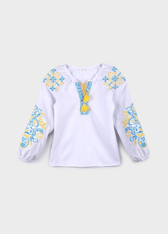 Жовта сорочка вишиванка для дівчинки ольга 146 см жовто- блакитний shop (2000989763963) Козачок (364552126)