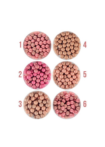 Румяна для лица шариковые BBC-170, 04 Бежево-персиковые Christian (300676858)