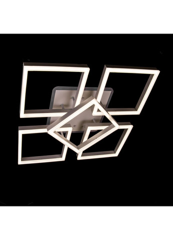 Стельова світлодіодна люстра з пультом диммером та підсвічуванням основи Y1569/4+1/ No Brand (352230236)