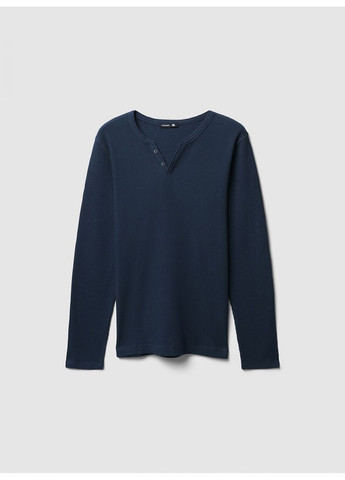 Темно-синий демисезонный лонгслив Terranova