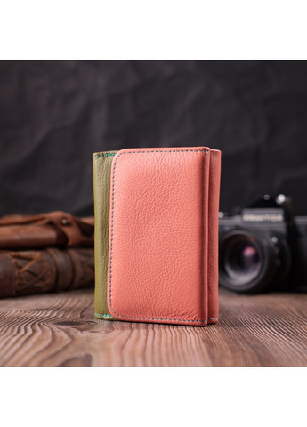 Жіночий шкіряний гаманець 11,3х8,5х2 см st leather (288048121)