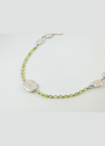 Эксклюзивные бусы "Рококо" Жемчуг барочный, монета, Циркон грань Fursa fashion (322313848)