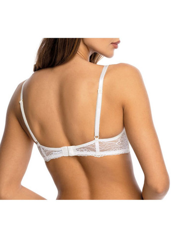 Білий жіночий мереживний бюстгальтер Orhideja з кісточками мереживо