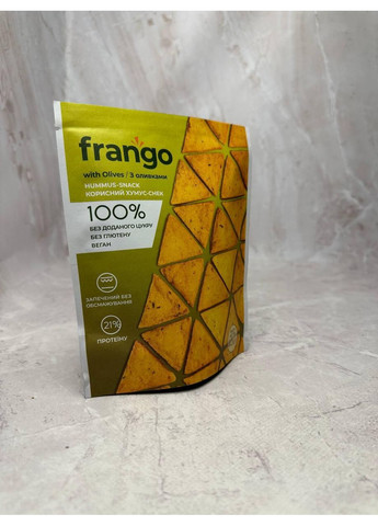 Хумус-снек з оливками без цукру Frango, 40 г No Brand (363559213)