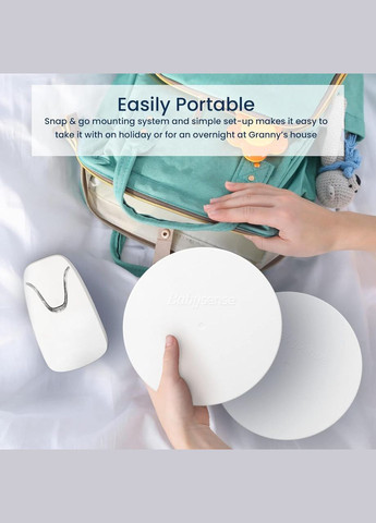 Монитор для контроля нарушения и отсутствия дыхания Babysense 7 для новорожденных, с 2 сенсорами под матрас No Brand (344547857)