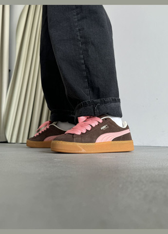 Кросівки жіночі Puma Suede XL brown | Пума Суеде ХЛ коричневі No Brand коричневі демісезони (316231424)