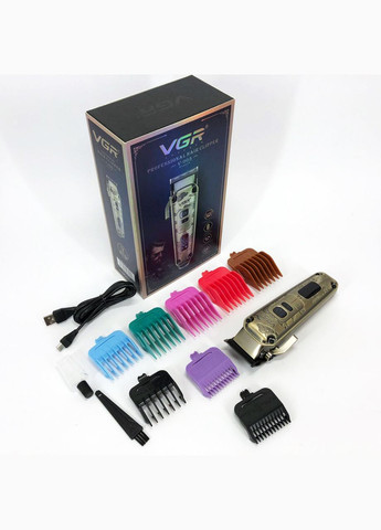 Машинка для стрижки волосся триммер для бороди V-005, Машинка окантувальна, Підстригальна машинка VGR (364664531)