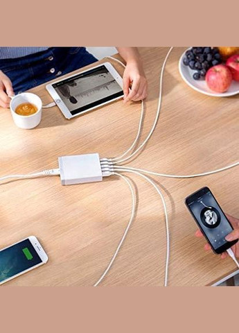 Зарядное устройство 60W 6 Port Charging Station, PIQ (A2123) Anker (335813081)
