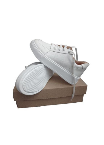 Кроссовки кеды женские кожаные белые размер 39 Mermaid белые демисезоны (315723941)