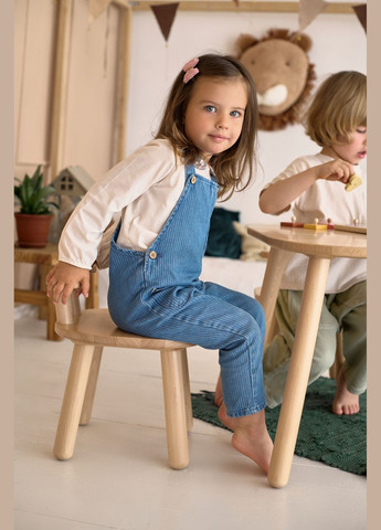 Детский столик и два стульчика из бука для детей 4-7 лет Tatoy (292564931)