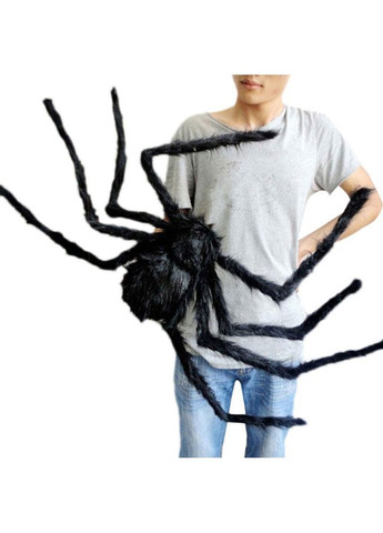 Павук на Хелловін декоративний 75 см чорний Jannet (303289580)