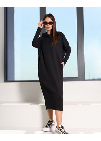 Чорна повсякденний сукні 14825 чорний ISSA PLUS