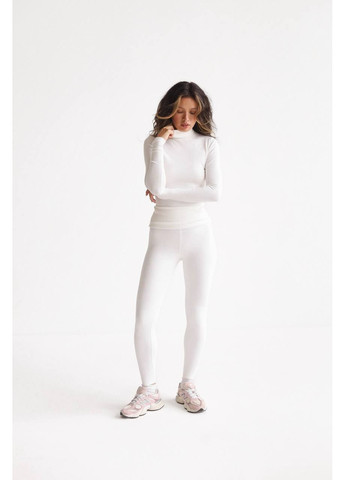 Жіночі утеплені легінси з високою посадкою MonCher (363849219)