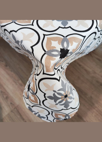 Хлопковая скатерть с водоотталкивающим эффектом Плиточка на прямоугольный стол 120х120 Maystat (305390816)