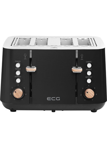 Тостер (m501803) ECG ST 4768 Timber Black (369022115)