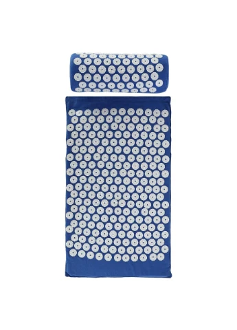 Коврик ортопедический и валик массажный набор 2 в 1 (Acupressure mat) Ипликатор Кузнецова Two (полиэстер, пластик, поролон) SP-Sport (361434849)