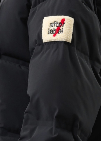 Чорний зимній Пуховик AFTER LABEL