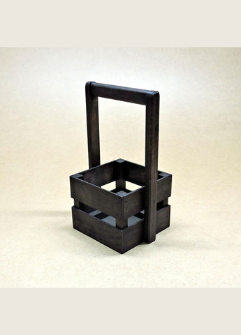 Подарочная корзинка из дерева Шервуд 15х15 венге (ПДК-0021212) No Brand (328909332)