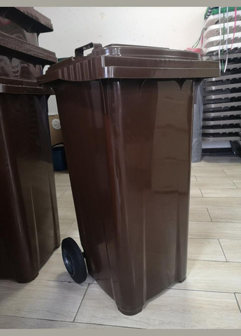 Мусорный бак на колесах "Евро" 120л, пластик, Украина Алеана (322594315)