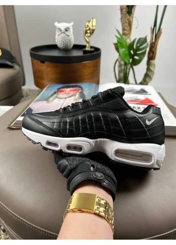 Чорно-білі кросівки all black white (розмір ) No Brand Air Max 95