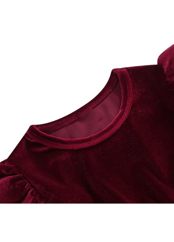 Бордова святкова сукня для дівчинки з фатіном бордова No Brand (373402375)