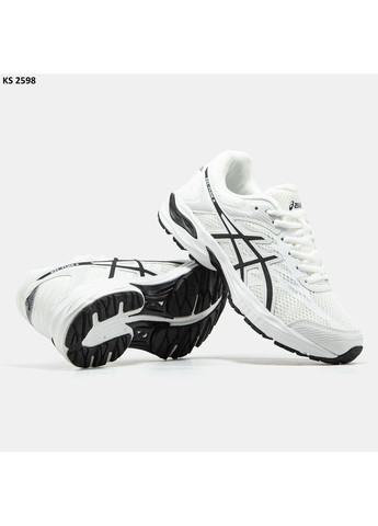 КРОССОВКИ ЖЕНСКИЕ ASICS GEL-FLUX 4 WHITE АСИКС ГЕЛЬ ФЛЮКС No Brand белые демисезоны (368858362)