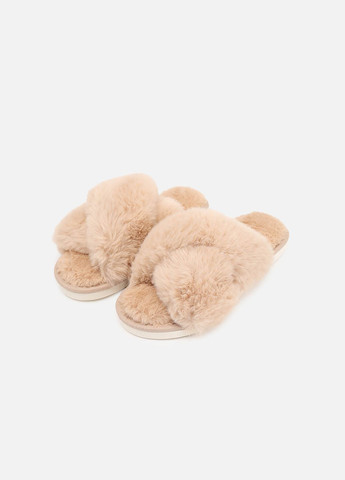 Капці домашні жіночі колір бежевий ЦБ-00276846 No Brand (342716308)