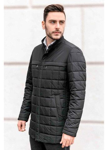 Черная демисезонная куртка Sun's House