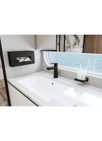 Косметична ємність для серветок ADDSTORIS, /матовий, настінний Hansgrohe (400740670)