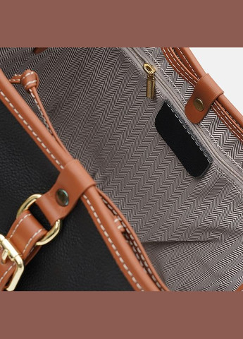 Сумка жіноча шкіряна через плече K19085bl Чорний Keizer (302008140)