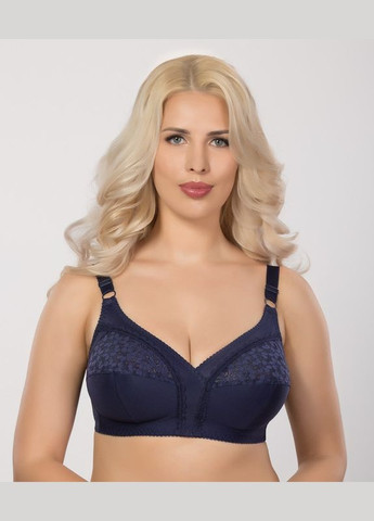 Синій бюстгальтер без кісточок з м'якою чашкою Elita без кісточок