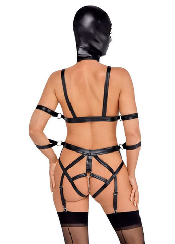 Боди с маской - 2480492 Bad Kitty Strap+Mask Set, black Orion (322184743)