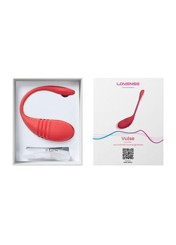Смарт-виброяйцо с пульсацией Vulse (Thrusting Egg Vibrator), имитация фрикций Lovense (335391657)