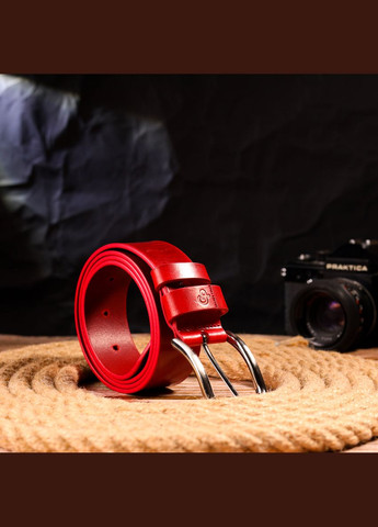 Яскравий жіночий ремінь із натуральної шкіри 21475 Grande Pelle (337353334)