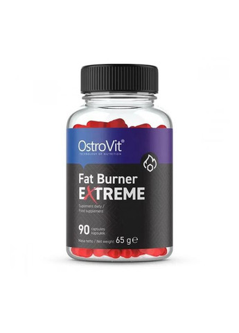 Жиросжигатель экстремальный, FAT BURNER EXTREME,, 90 капсул Ostrovit (361117584)