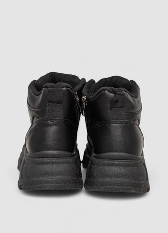 Кросівки жіночі на хутрі Ager 243R115-5 чорні демісезони (305697373)