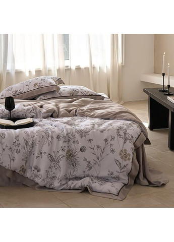 Постільна білизна King Size Tencel беж 220x240 Kunmeng (372475498)