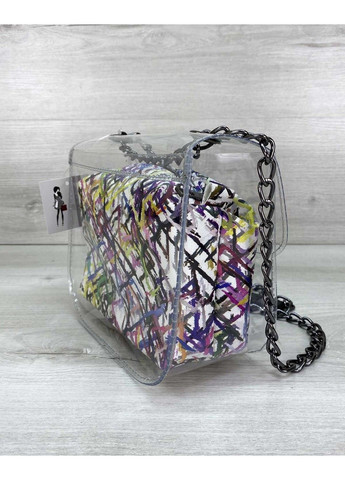 Cумка женская «Селена» с косметичкой абстракция WeLassie (315688634)