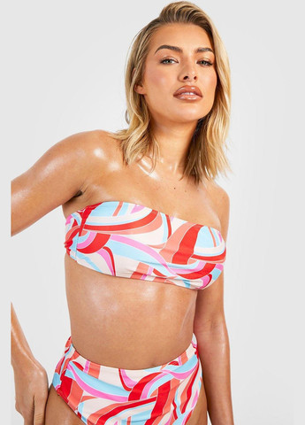 Комбінований літній купальник (ліф та трусики) роздільний Boohoo