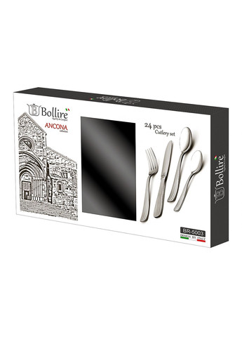 Набор столовых приборов ANCONA 24 предмета Bollire (336024704)